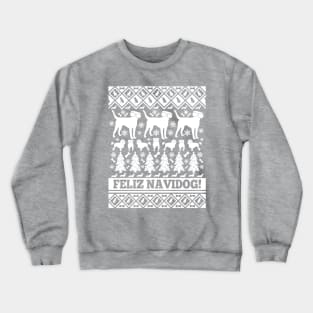 Feliz Navidog - Ugly Christmas Shirt Crewneck Sweatshirt